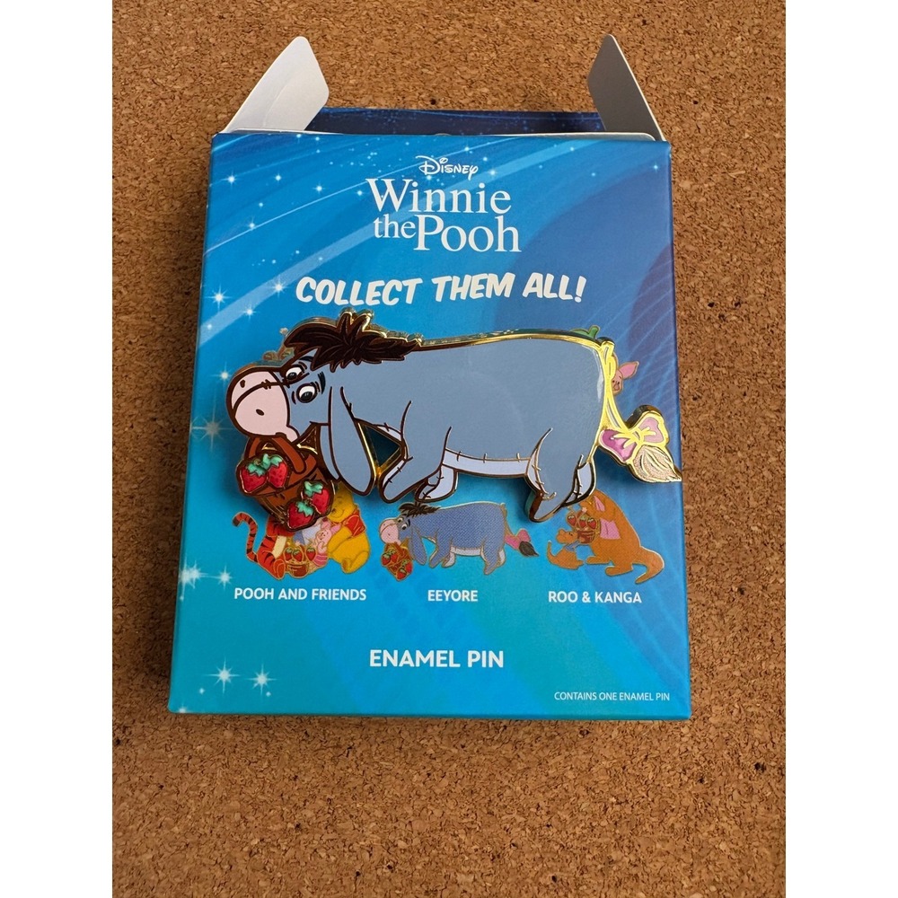 Disney Winnie the Pooh Strawberry Pin - Eeyore